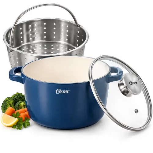 Oster Dutch Oven With Steamer Basket 3-Quart