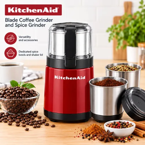 SHARDOR One Touch Coffee Grinder Electric, Spice