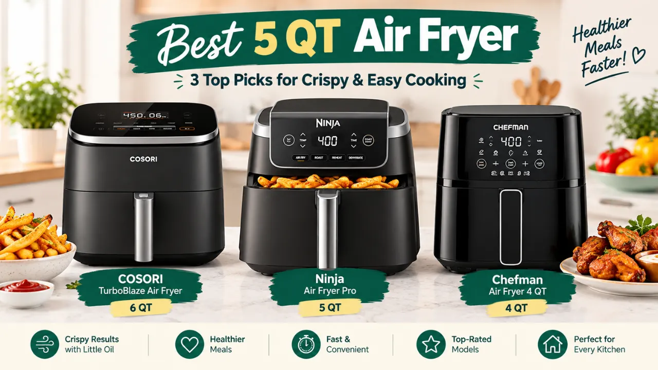 Best 5 QT Air Fryer